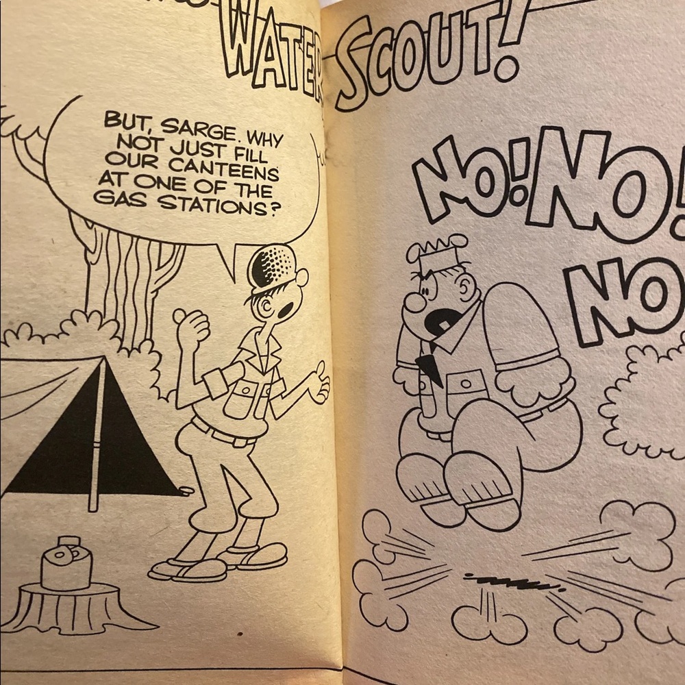 1982 beetle bailey Comic Book, The Rough Riders - Picture 4 of 5